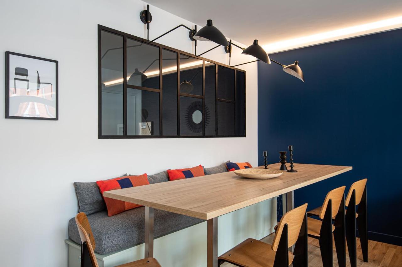 Apartmán New - Appt Style Le Corbusier Avec Balcon - 8 Pers Paříž Exteriér fotografie