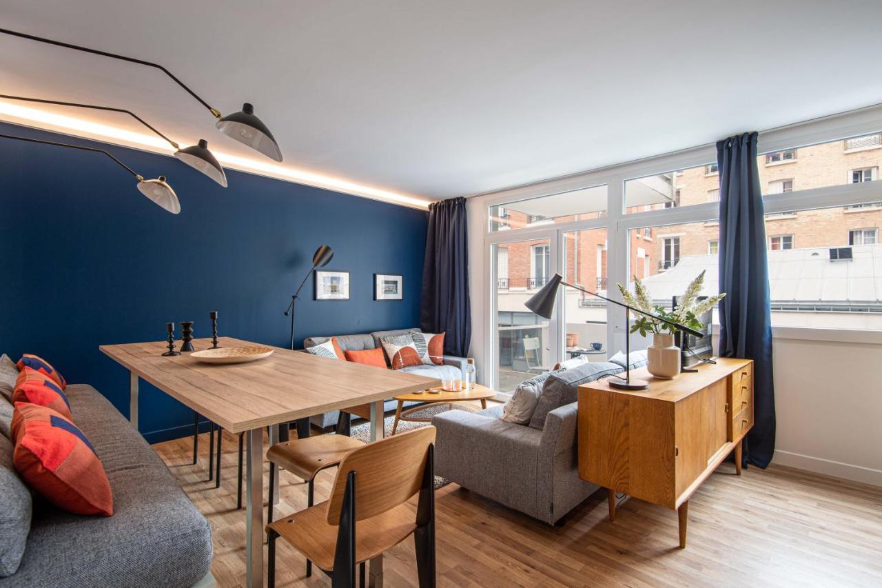 Apartmán New - Appt Style Le Corbusier Avec Balcon - 8 Pers Paříž Exteriér fotografie